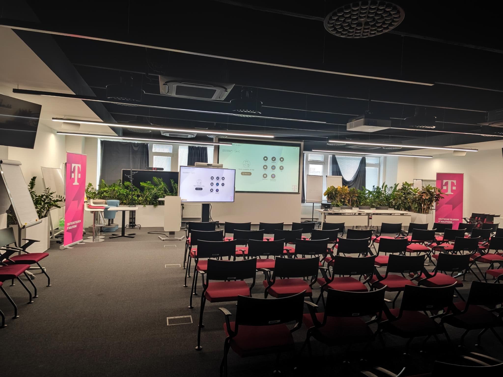 T-Systems Košice DTITSS Kongresová sála